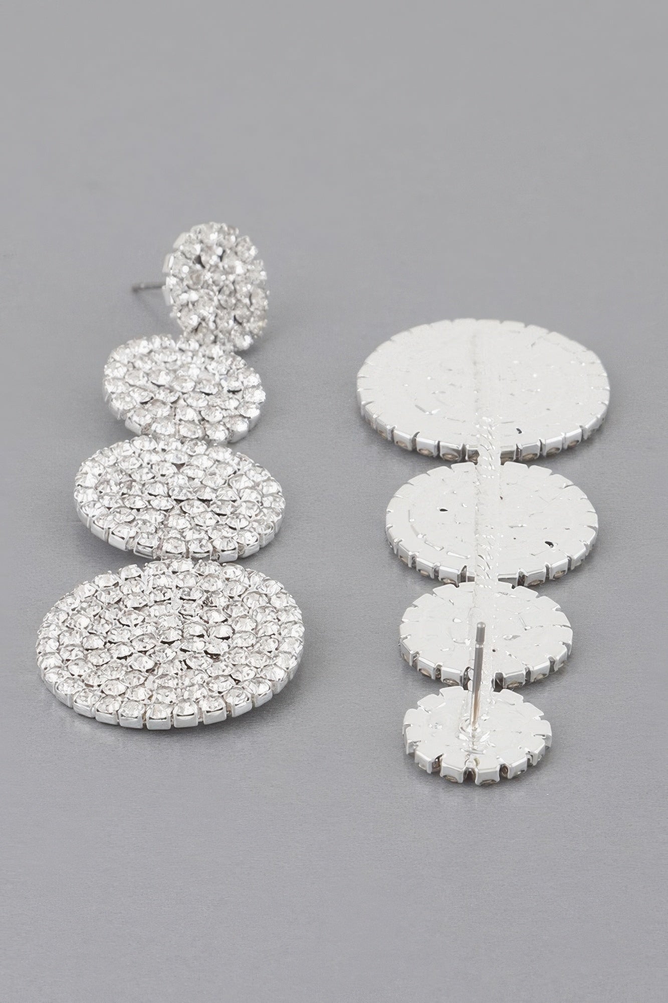 Bedazzled Disco Ball Drop Earrings