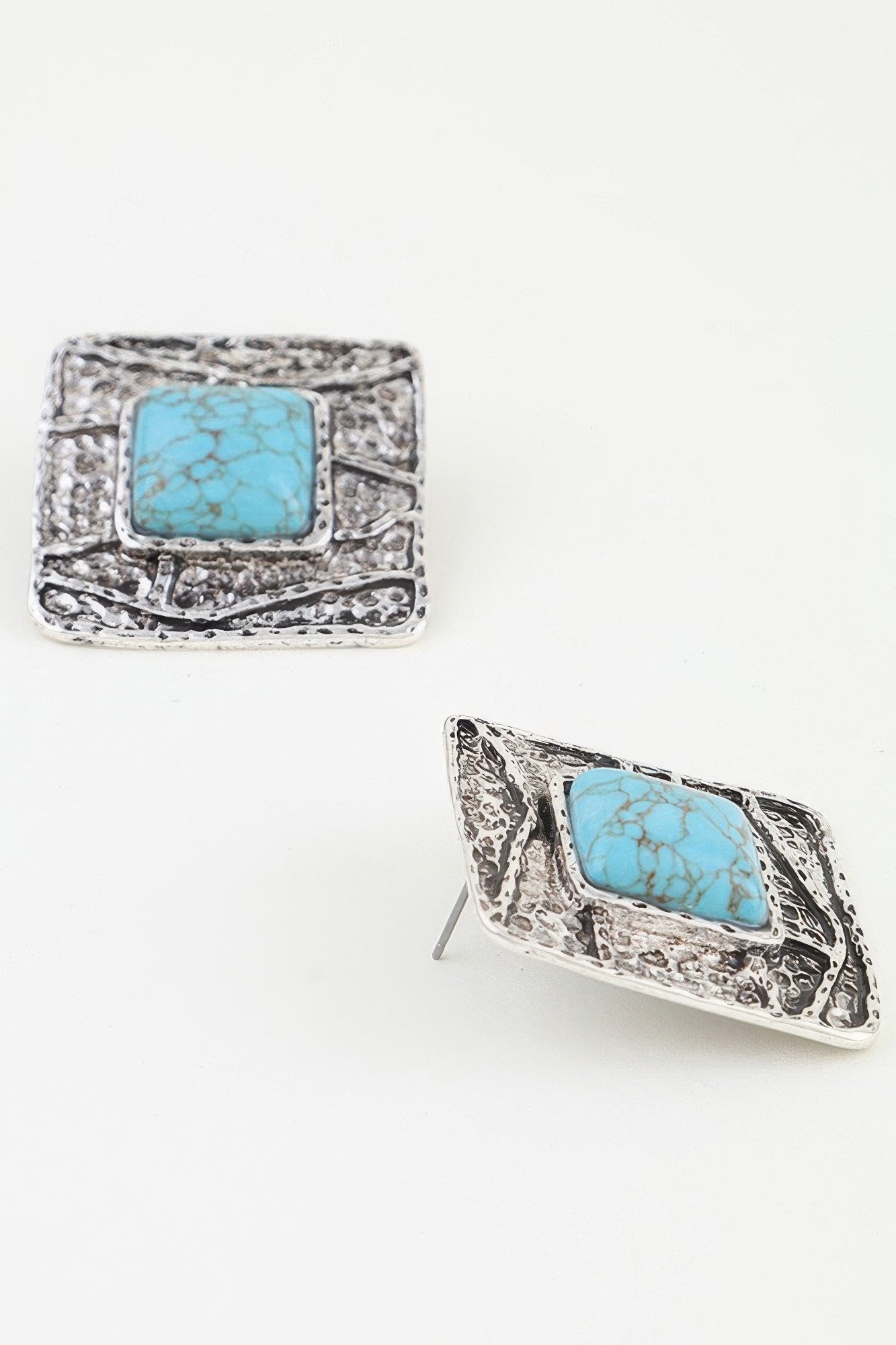 Antique Cubic Stone Earrings