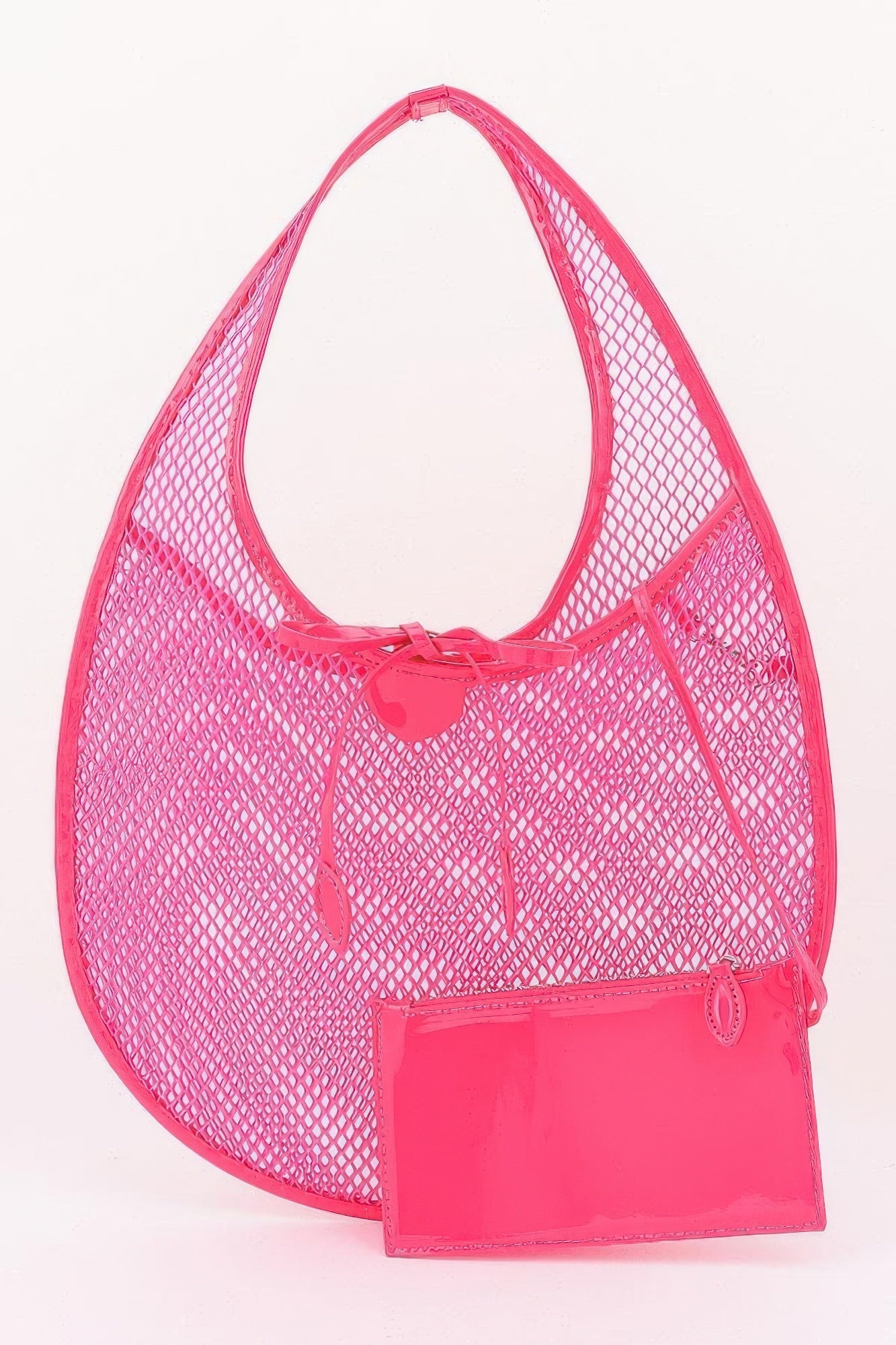 Mesh Tote With Detachable Pouch