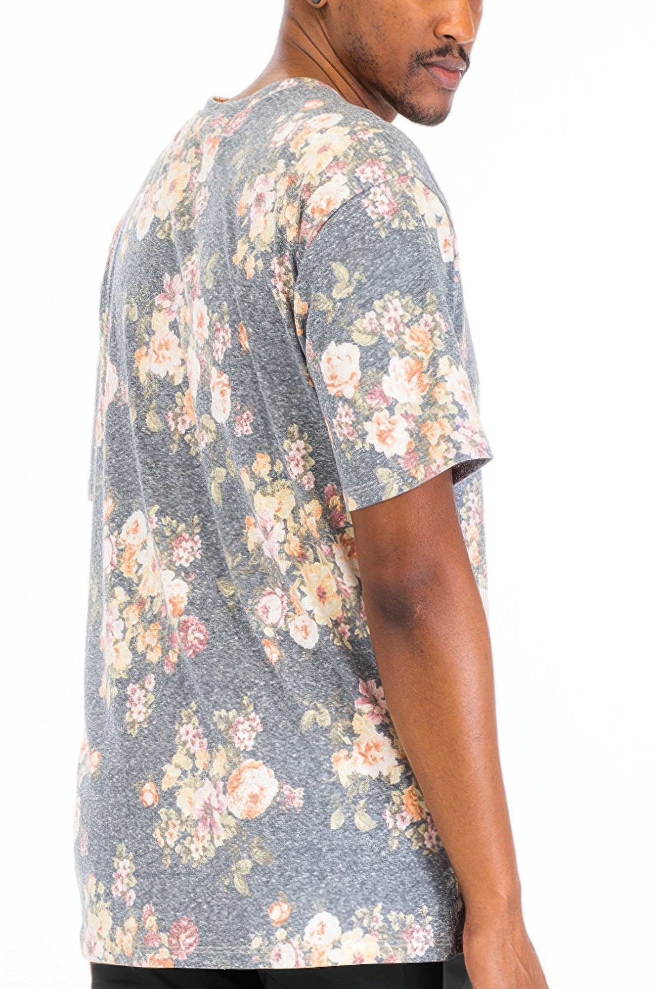 Heathered Floral T-shirt Unisex
