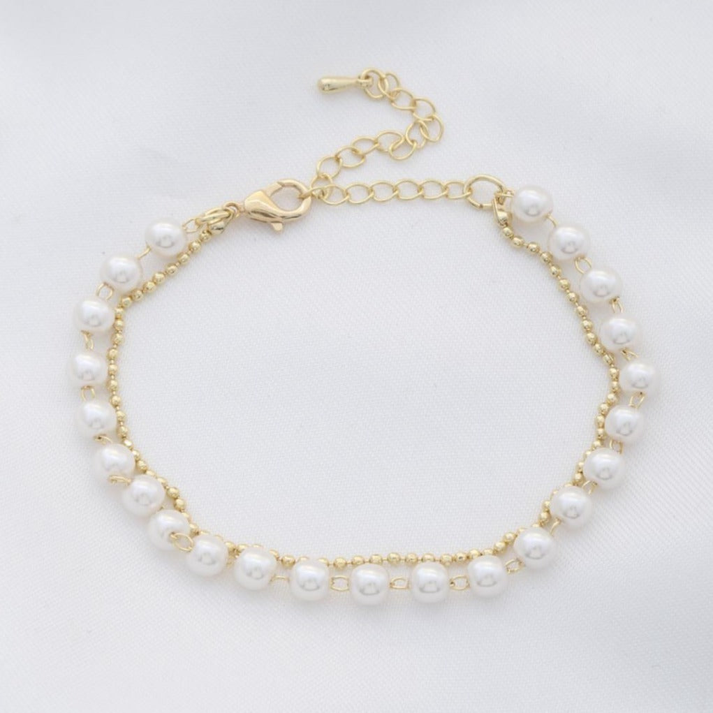 Sodajo pearl bead bracelet