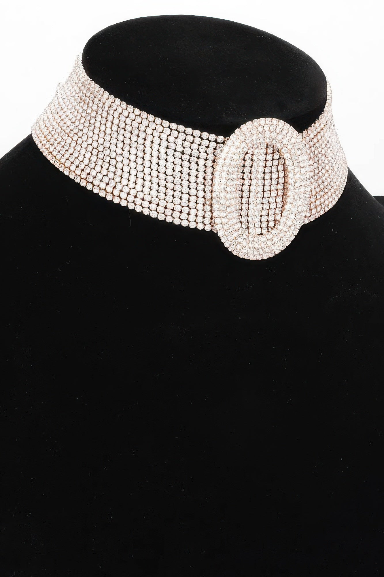 Rhinestone Choker Necklace