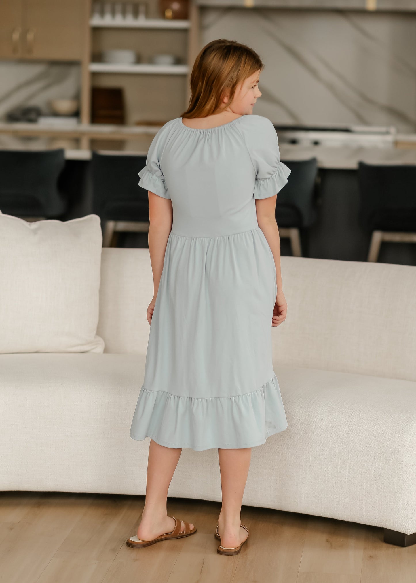 Girl's Aubriel Midi Dress