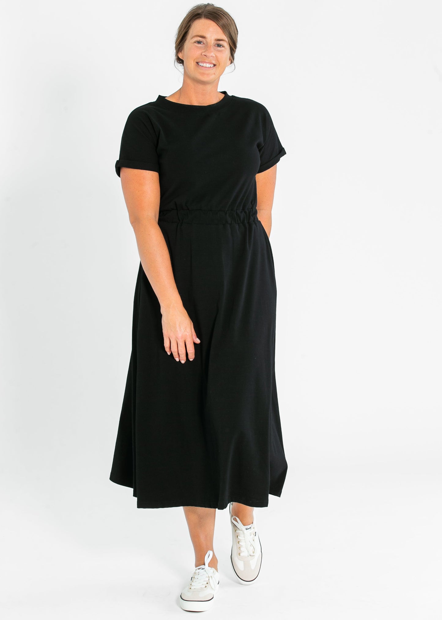 Casey A-line Midi Dress