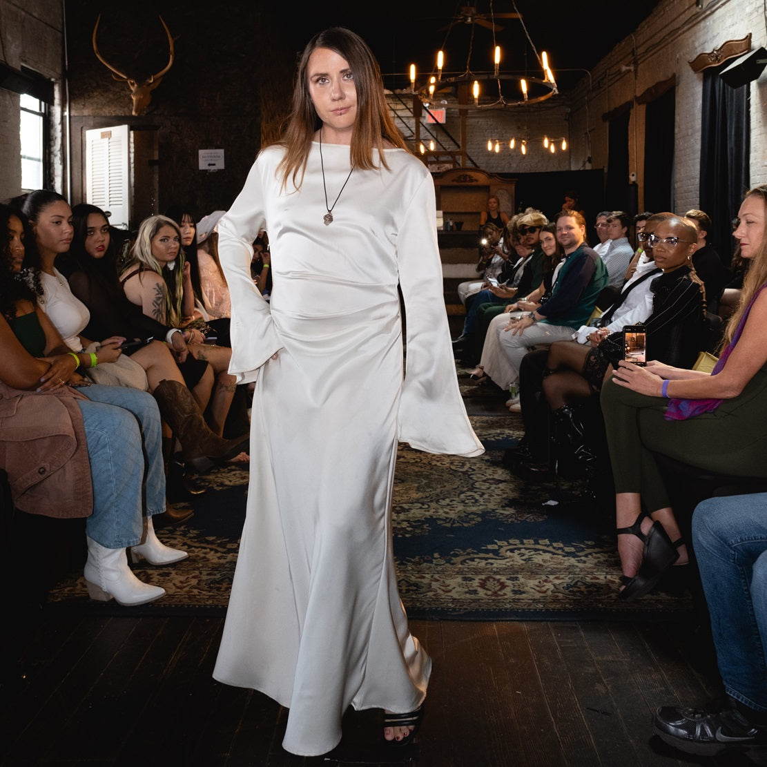 NYFW White Dress by Timesless Harmony