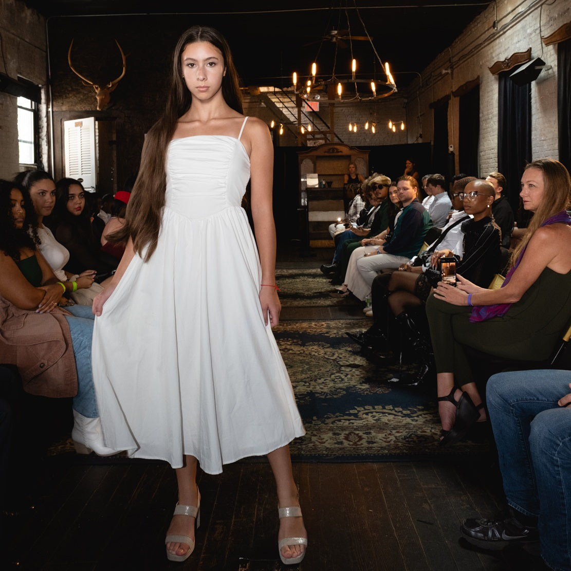 NYFW White Dress by Timesless Harmony