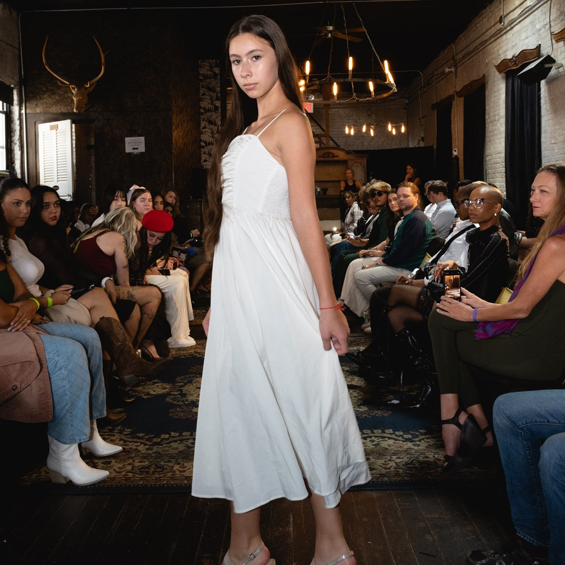 NYFW White Dress by Timesless Harmony