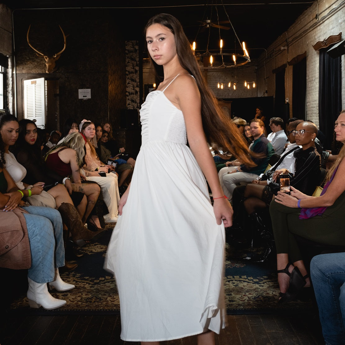 NYFW White Dress by Timesless Harmony
