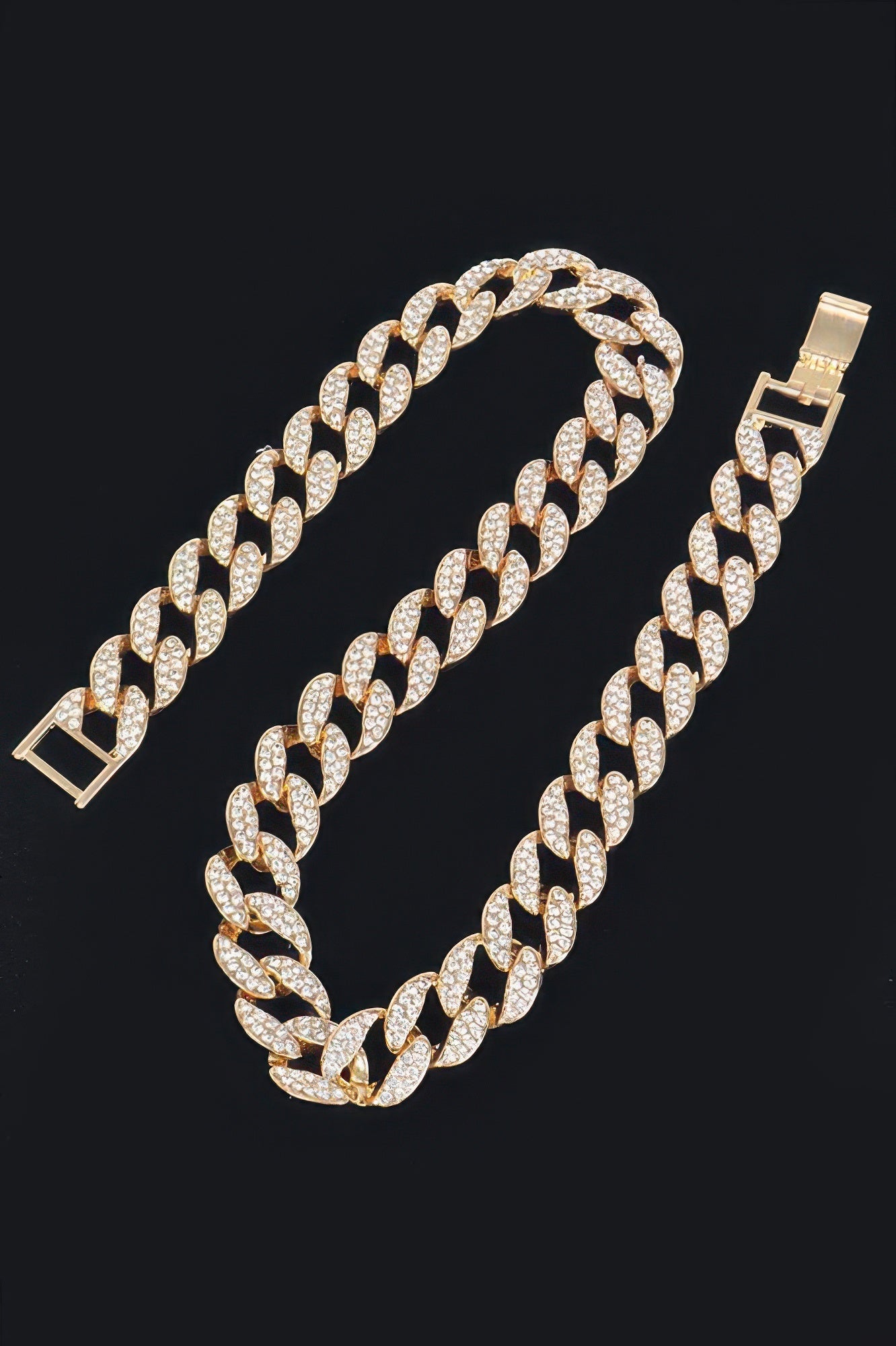 Hammered Bulk Chain Necklace