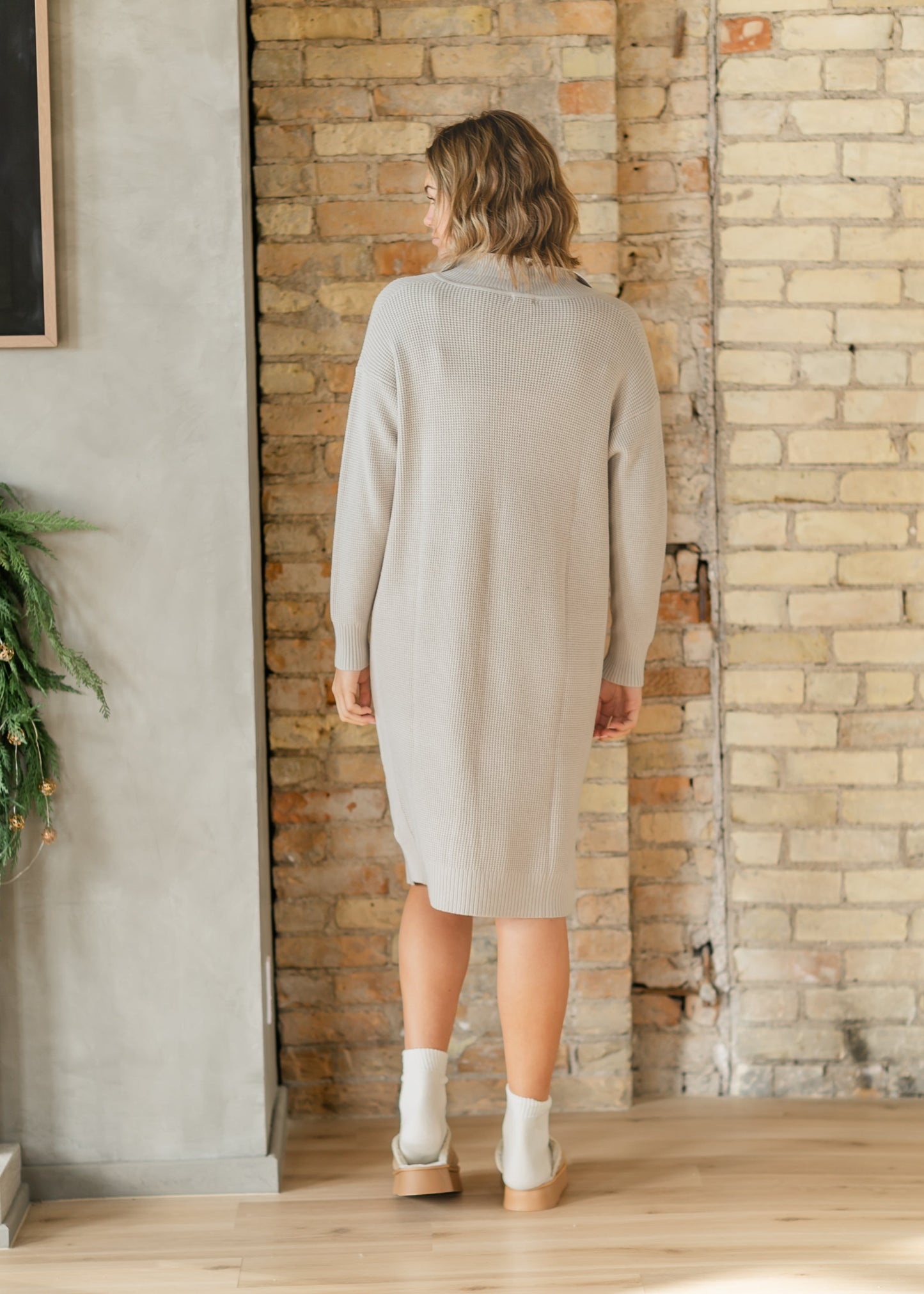 Hampton Waffle Knit Dress