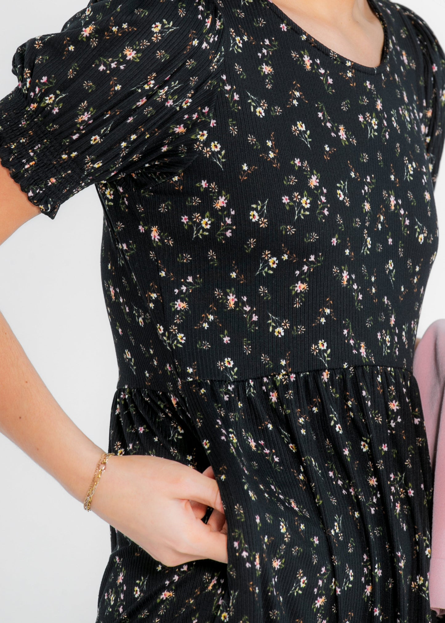 Jess Short Sleeve Midi Dress