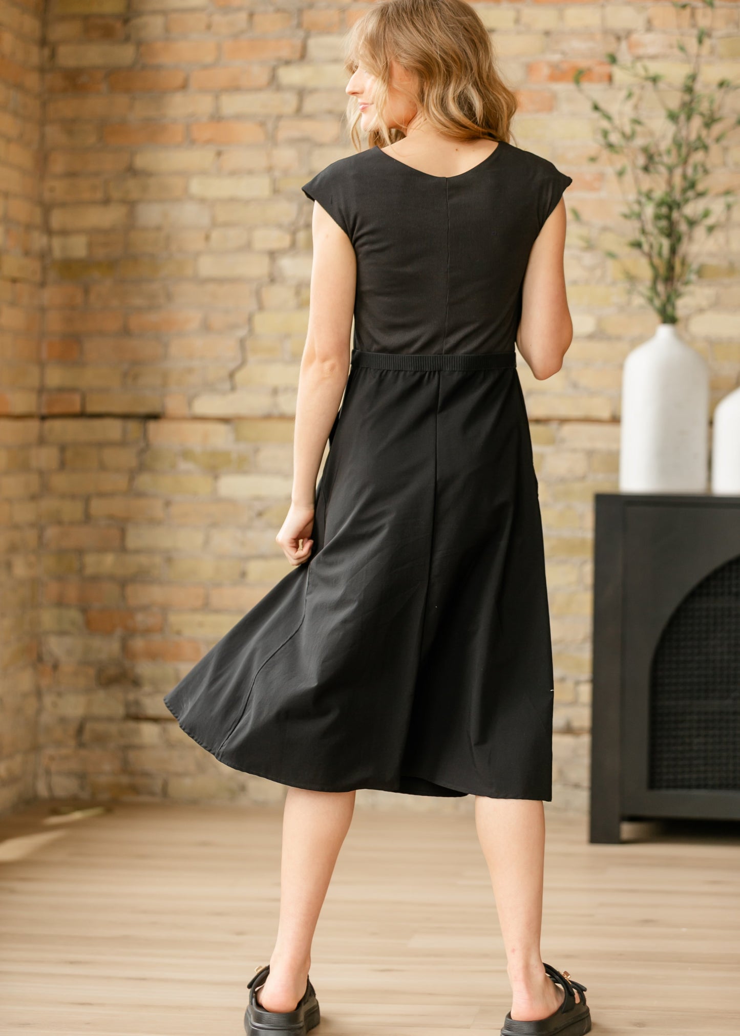 Kate Cap Sleeve Midi Dress