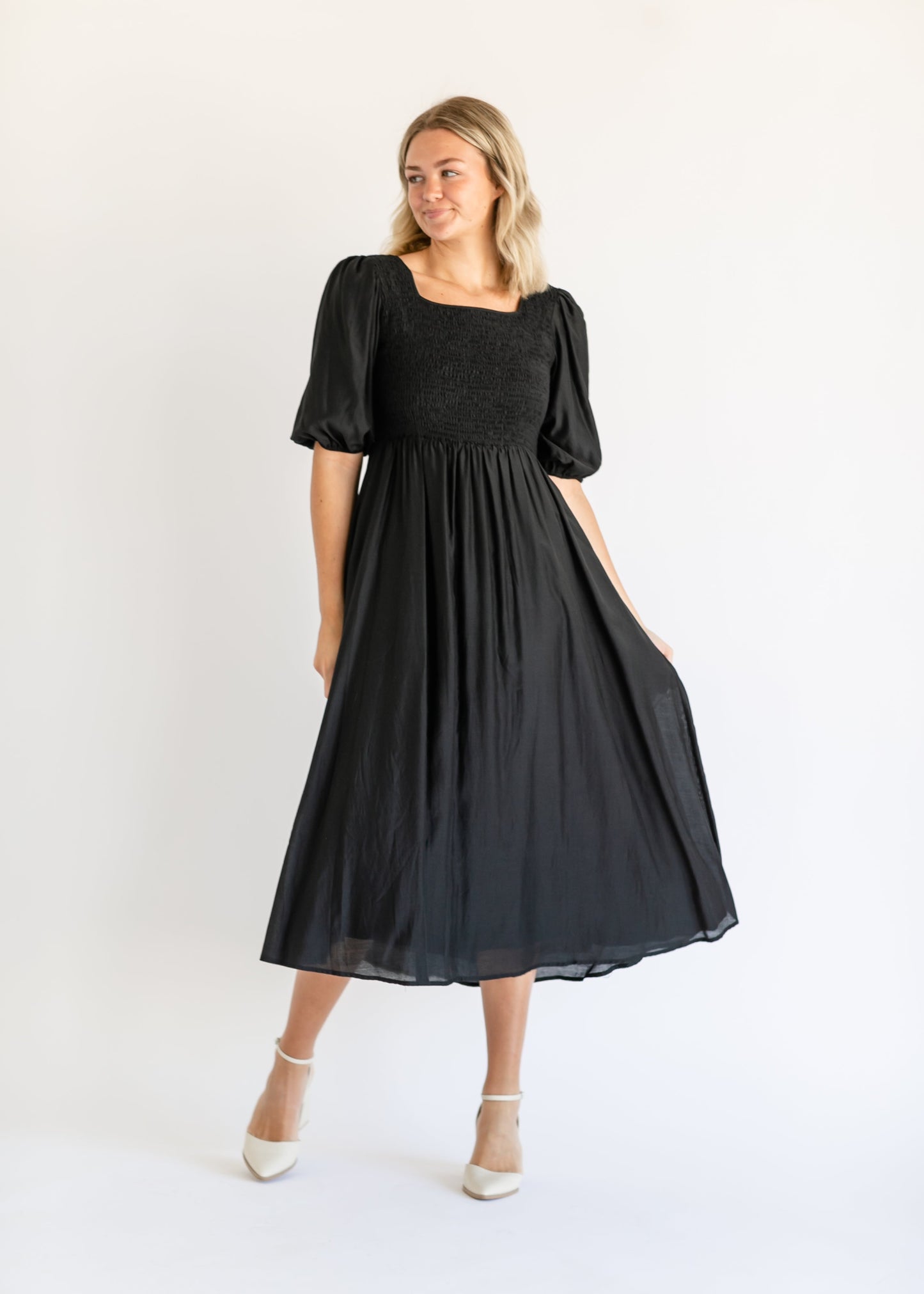Kayleen Black Maxi Dress