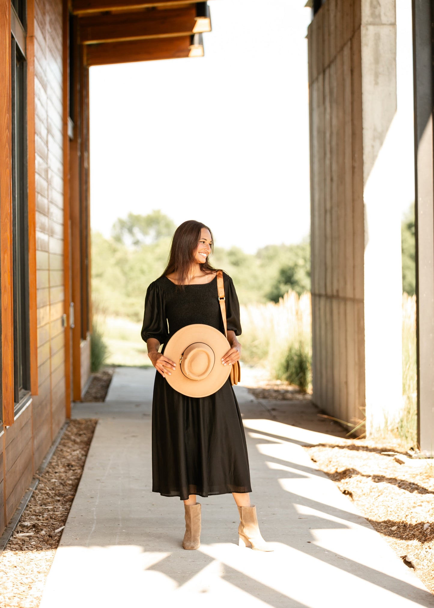 Kayleen Black Maxi Dress