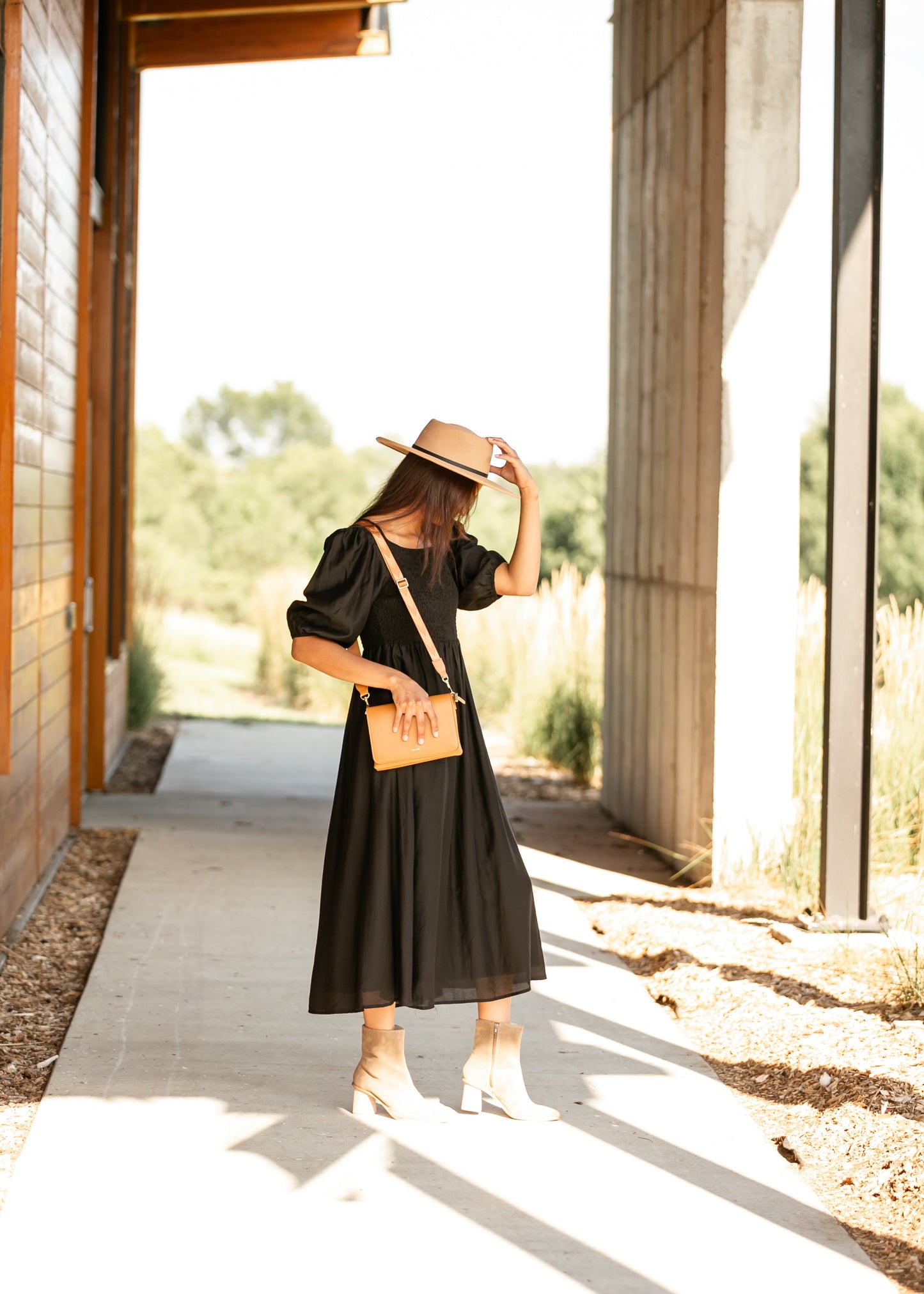 Kayleen Black Maxi Dress