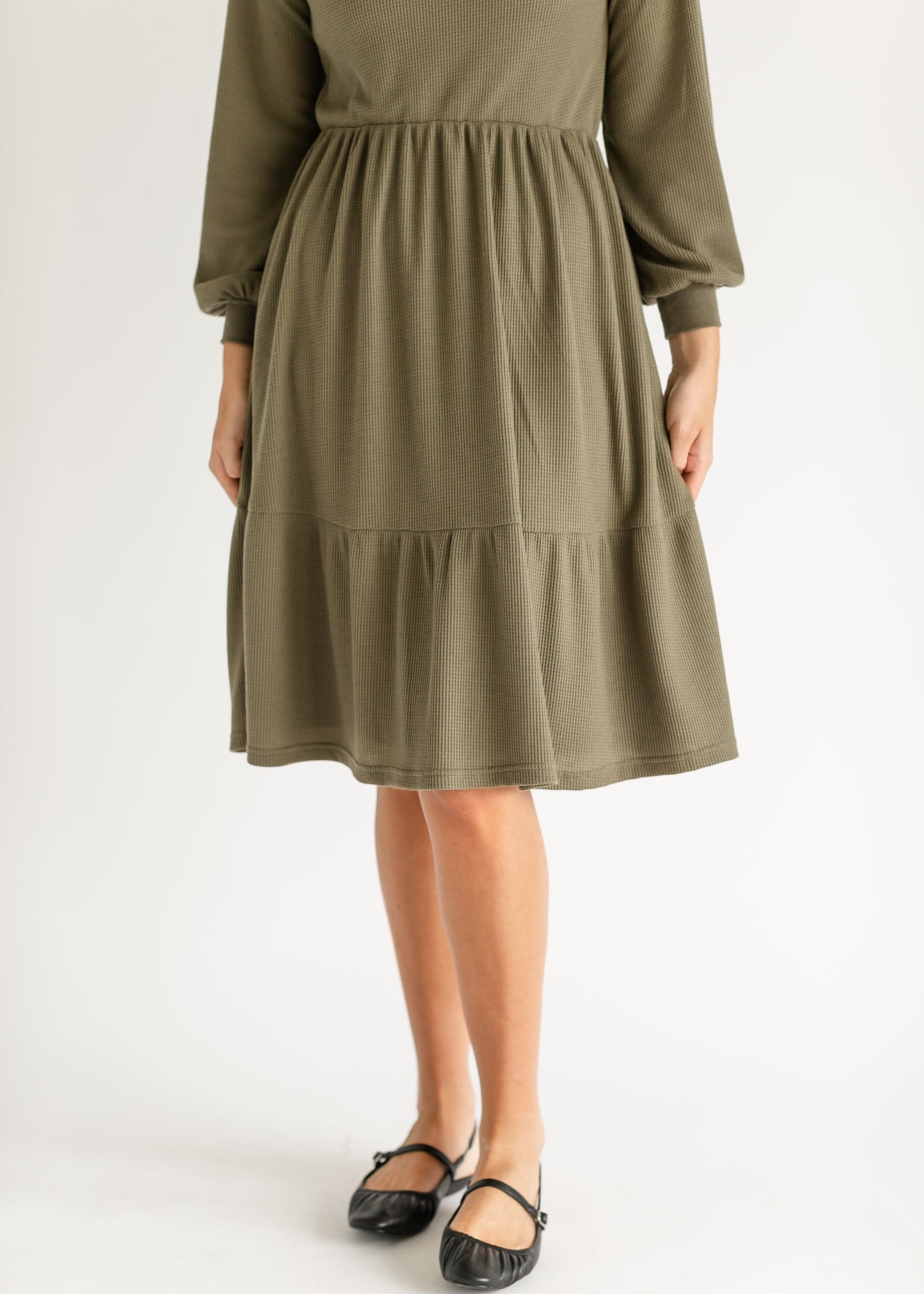 Luna Tiered Midi Dress
