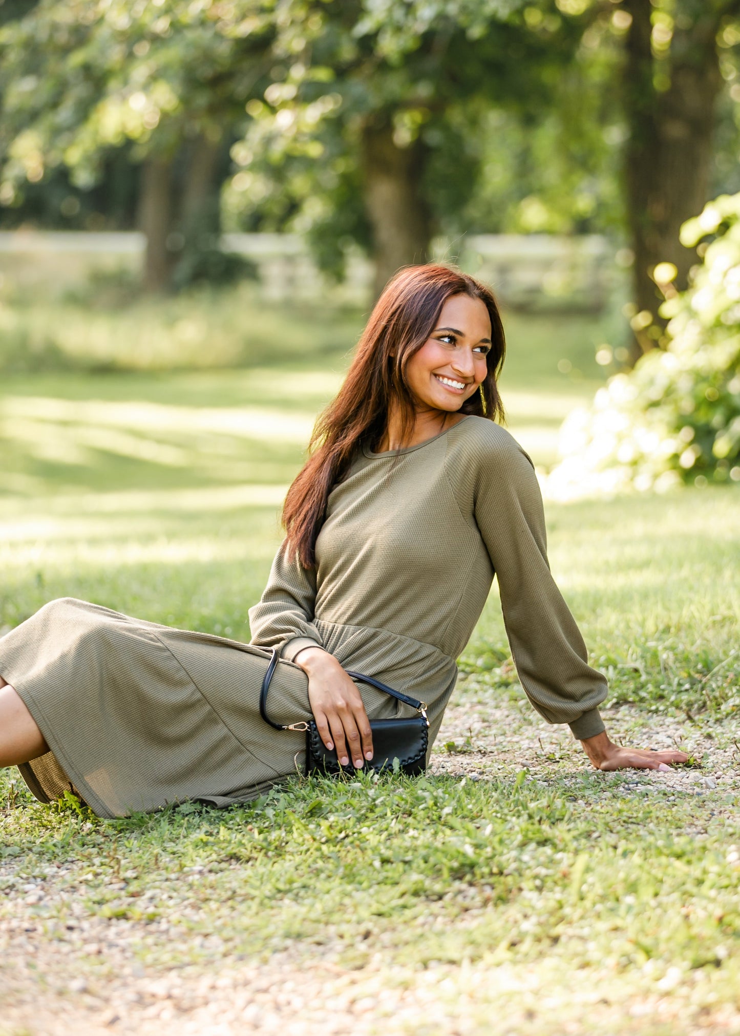 Luna Tiered Midi Dress