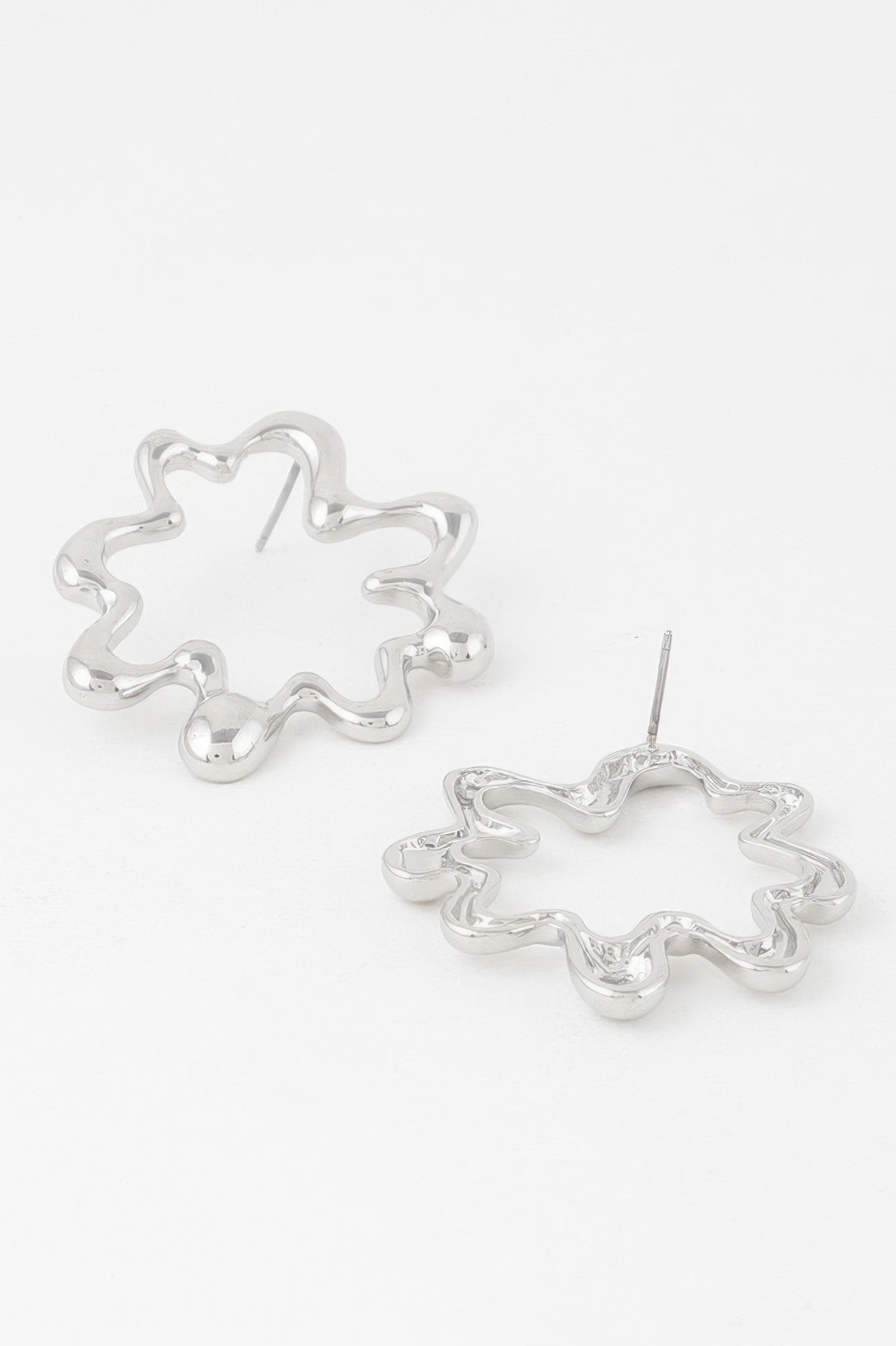 Melting Circular Earrings