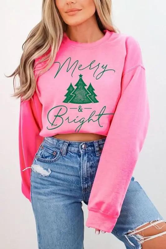 Color Bear Women's Fleece Sweatshirt Graphic Pullover