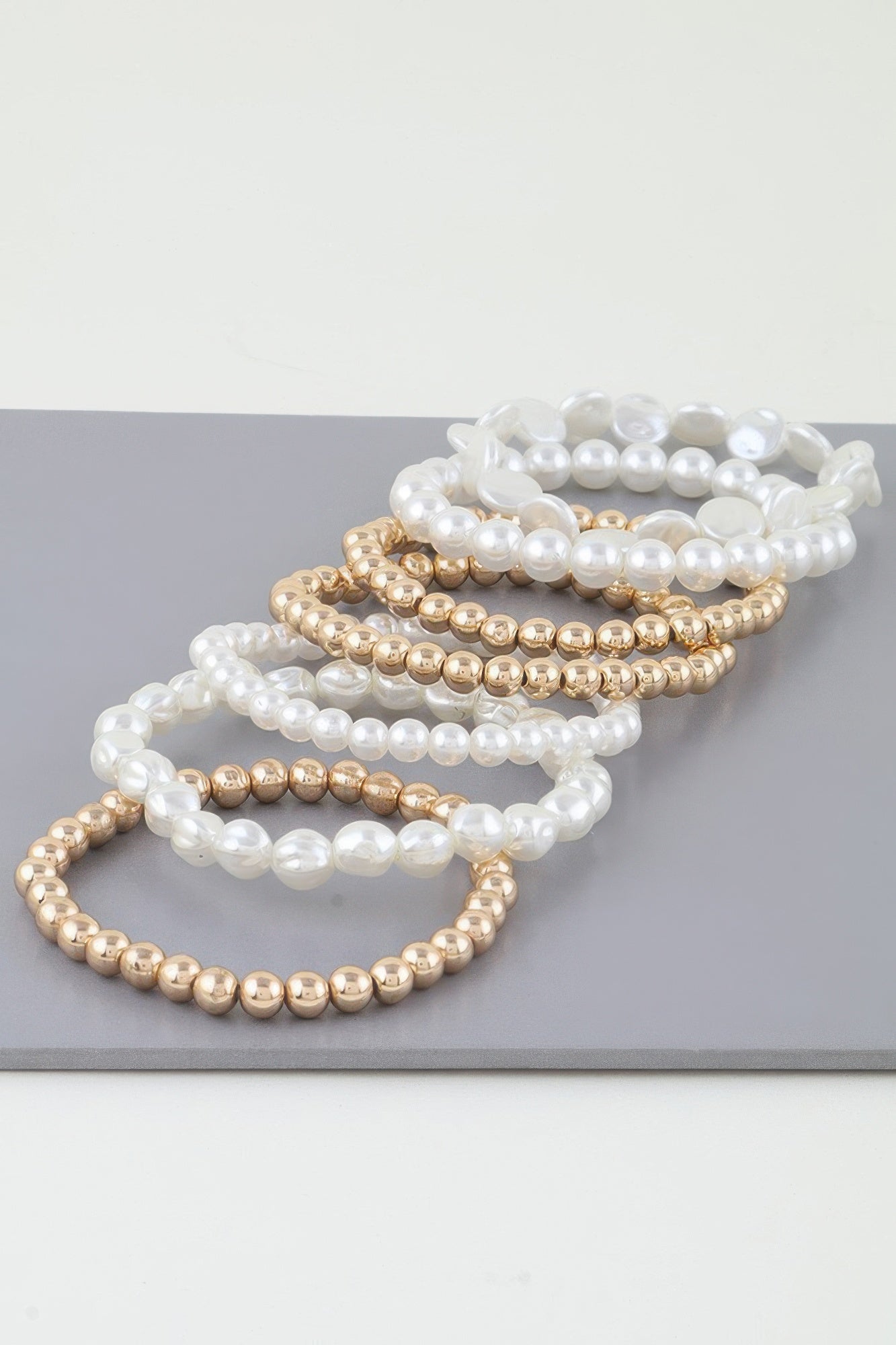 Multi Stone Beaded Bracelet