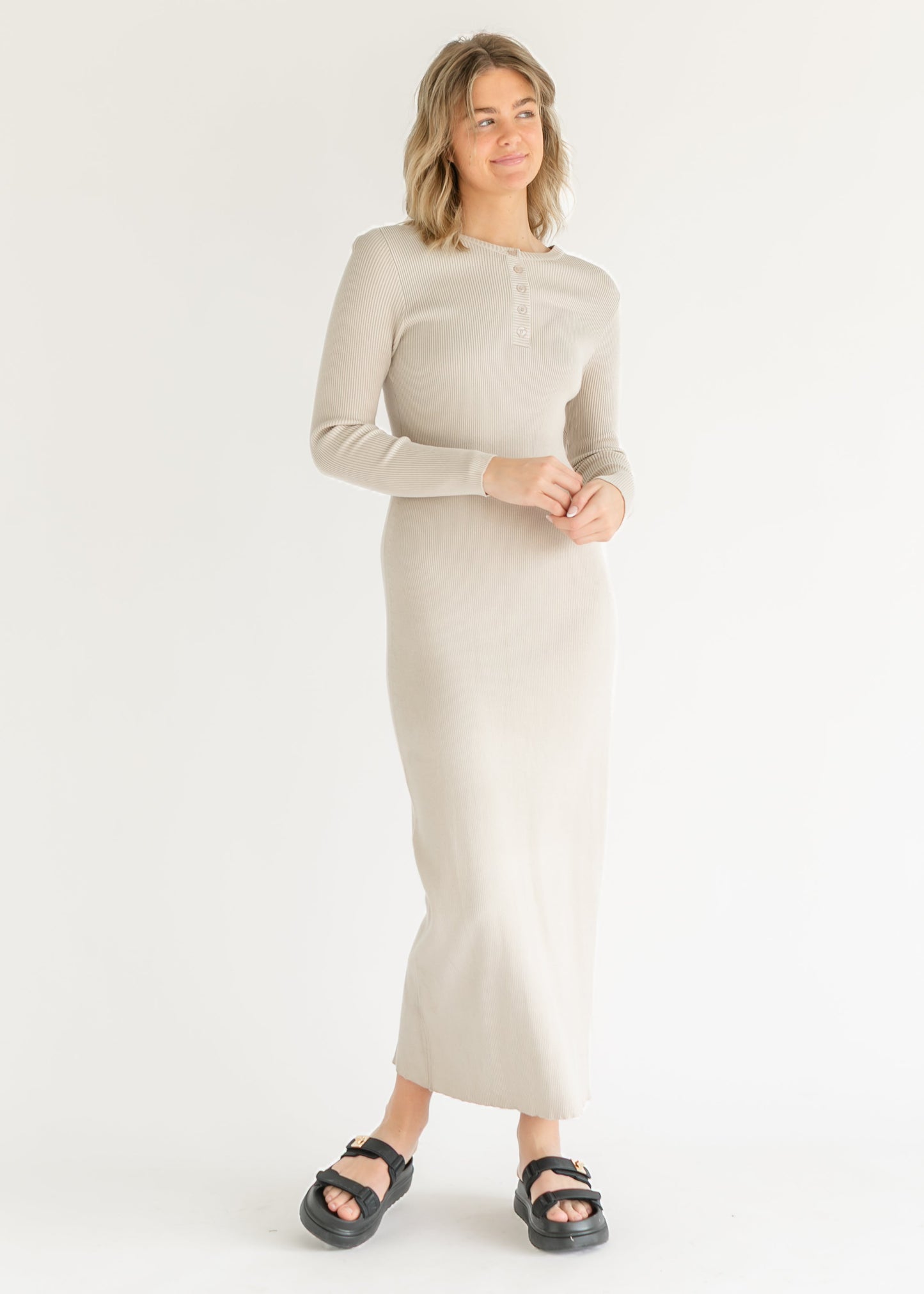 Noa Knit Midi Dress