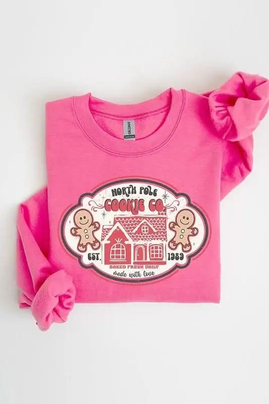 Color Bear Gingerbread Sweatshirt Unisex Fleece Crewneck