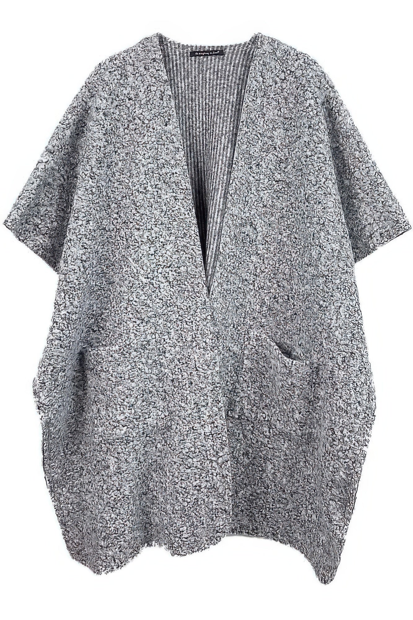 Open Front Pocket Kimono