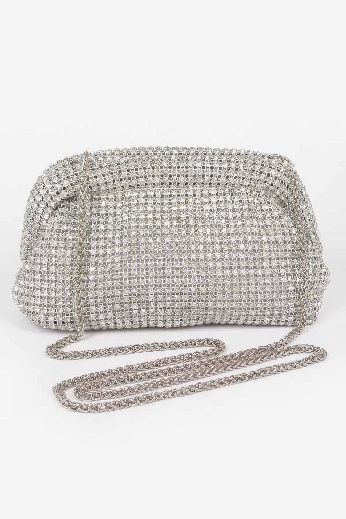 Oversized Stone Party Clutch
