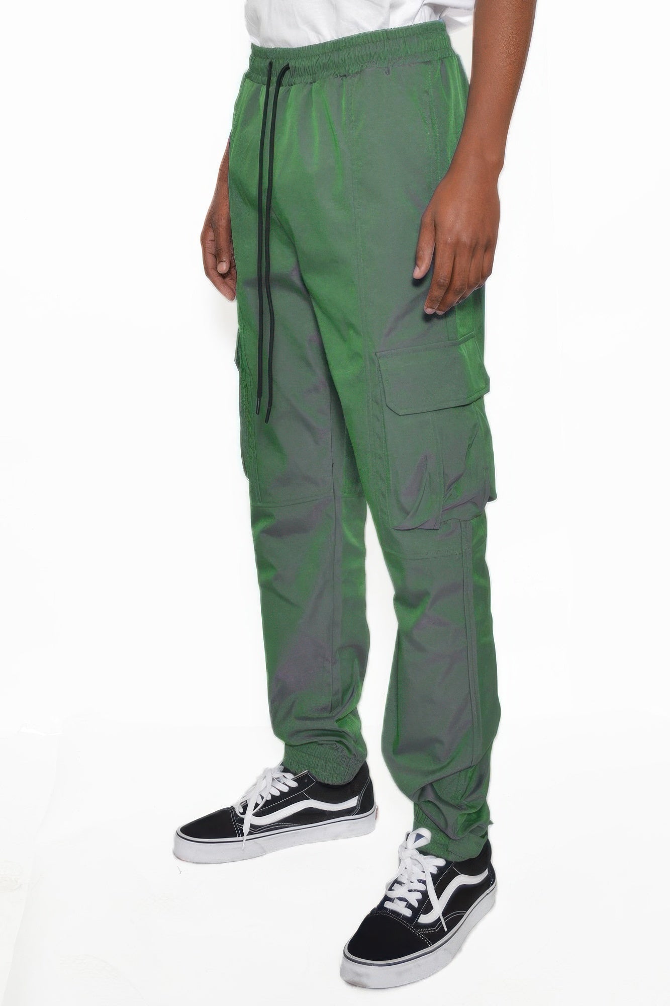 Men's Peacock Iridescent Jogger Pants