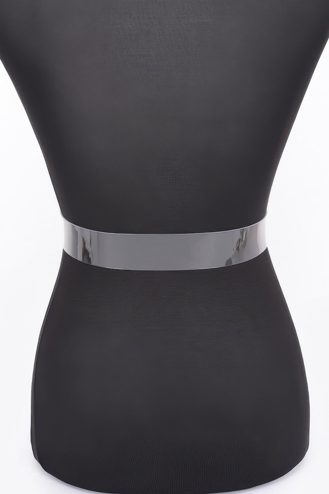 Pearl Metal Buckle Clear Belt