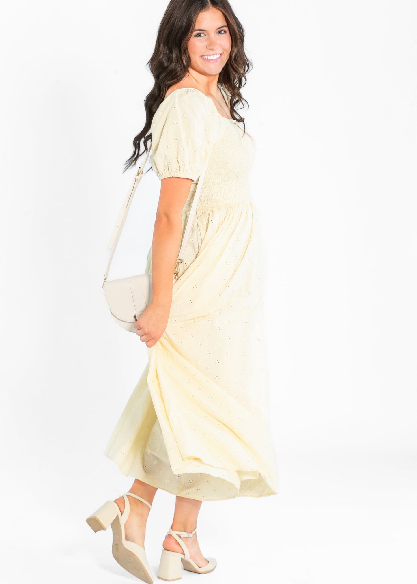 Rayna Eyelet Maxi Dress
