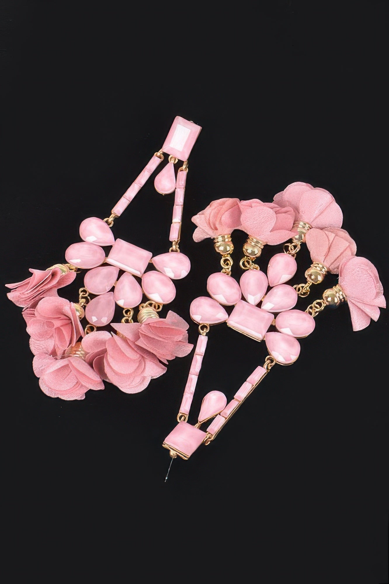 Rhinestone Party Drop Earring