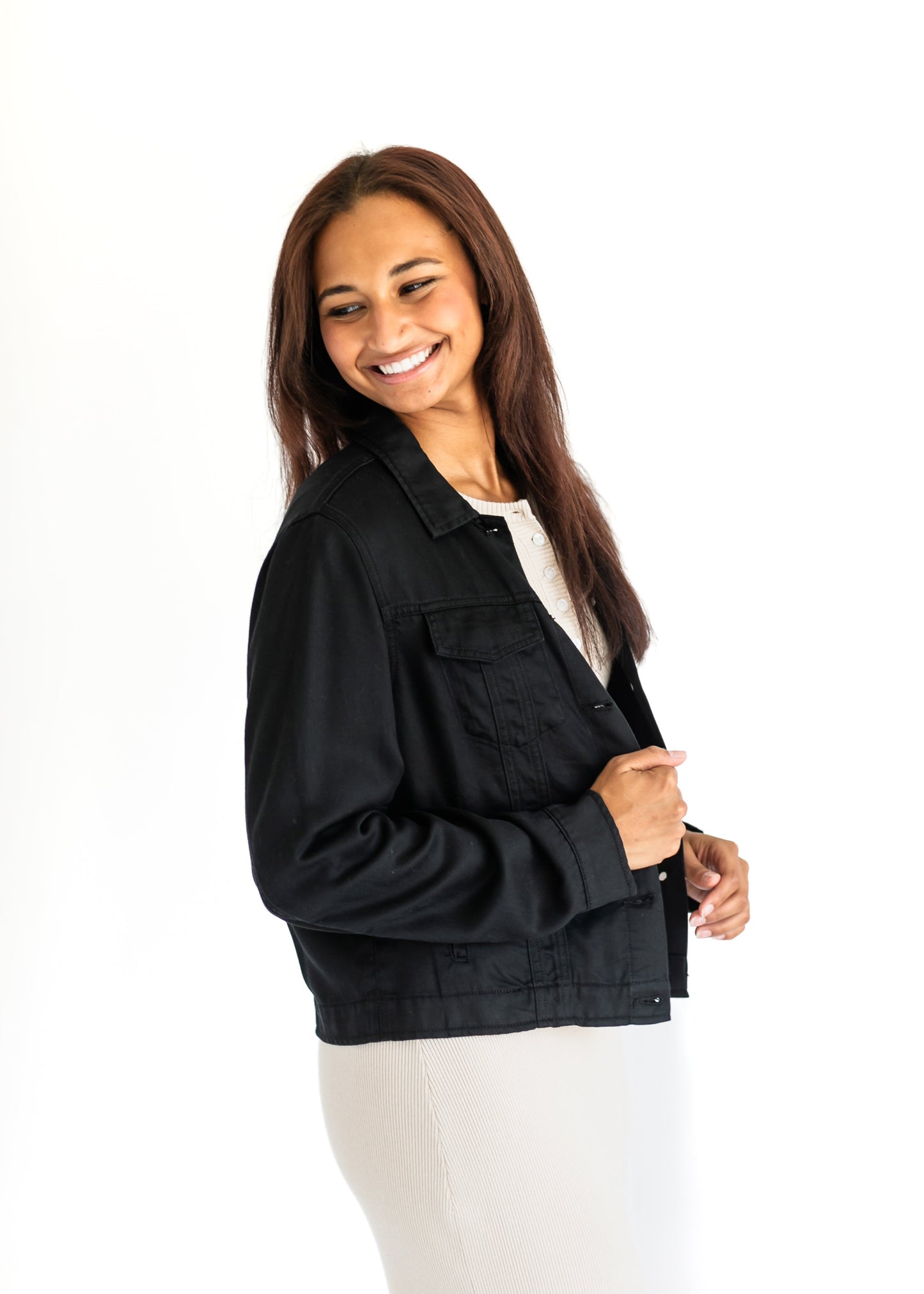 Shea Lightweight Denim Jacket