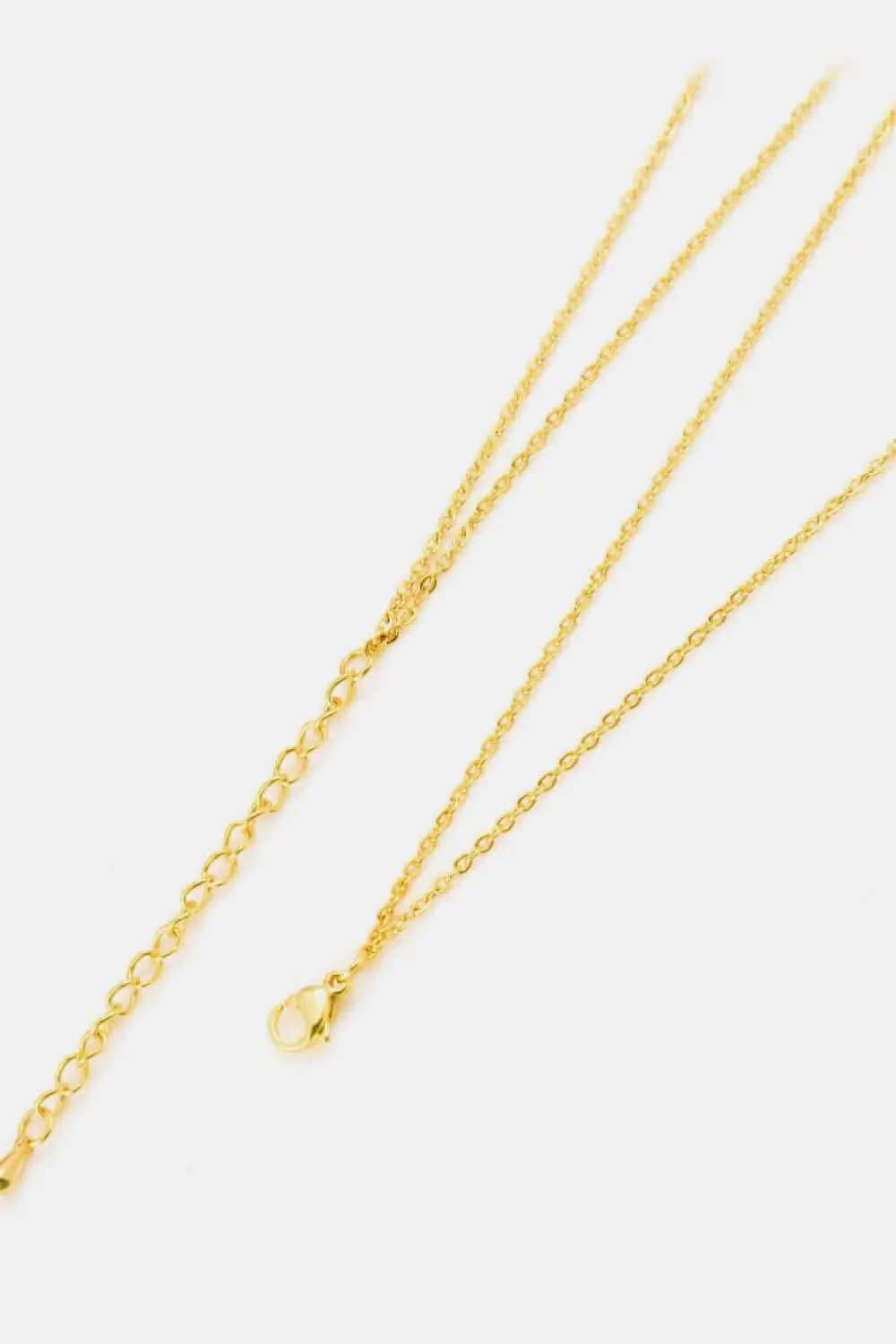 Accessories Trendsi Linked Ring Pendant Women's Everyday Necklace Chic Minimalist Jewelry