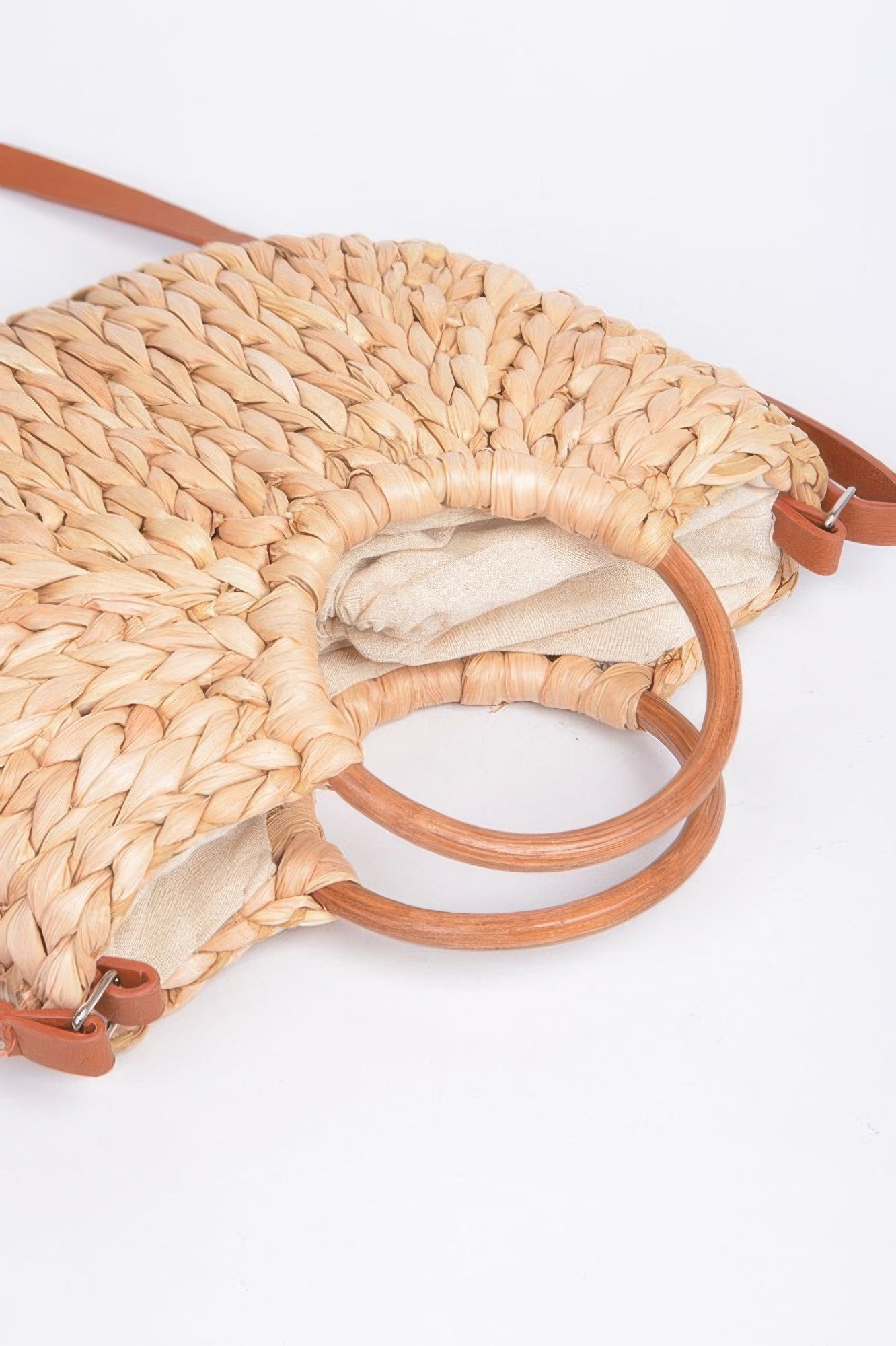 Twist Knotted Handled Clutch Bag