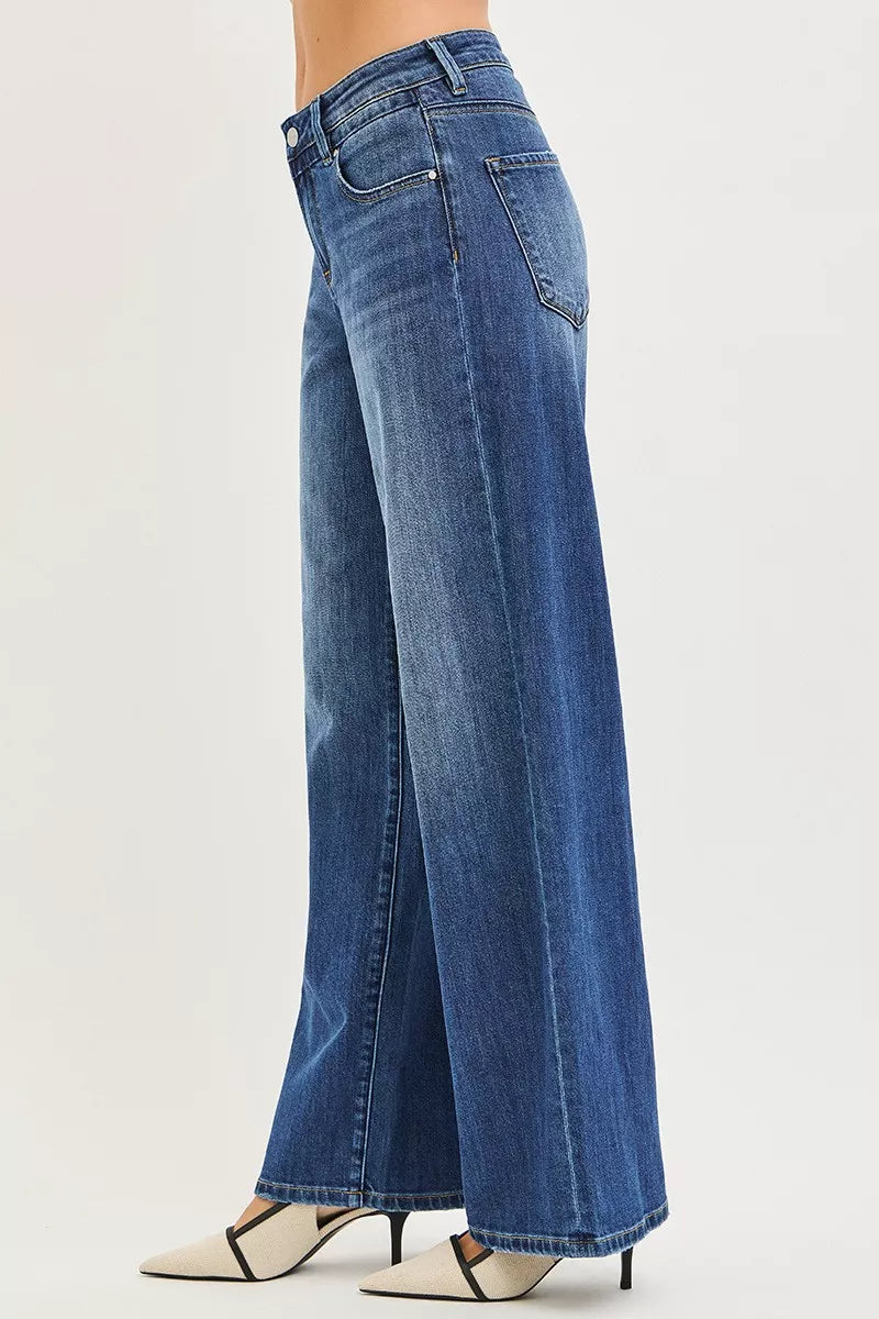 RISEN Jeans - Slouchy Baggy Jeans with Pockets