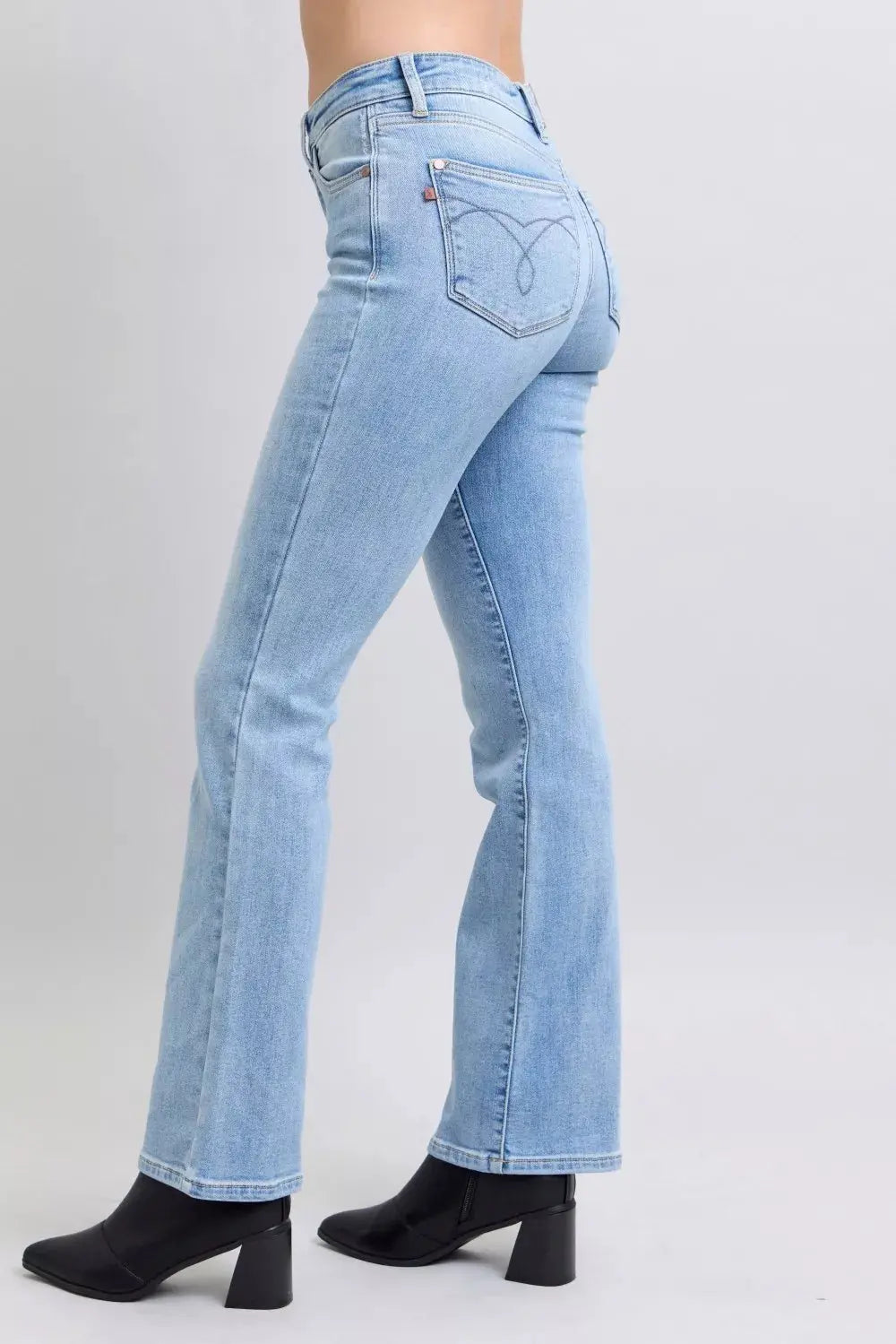 Judy Blue Jeans - Mid Rise Thermal Bootcut Jeans