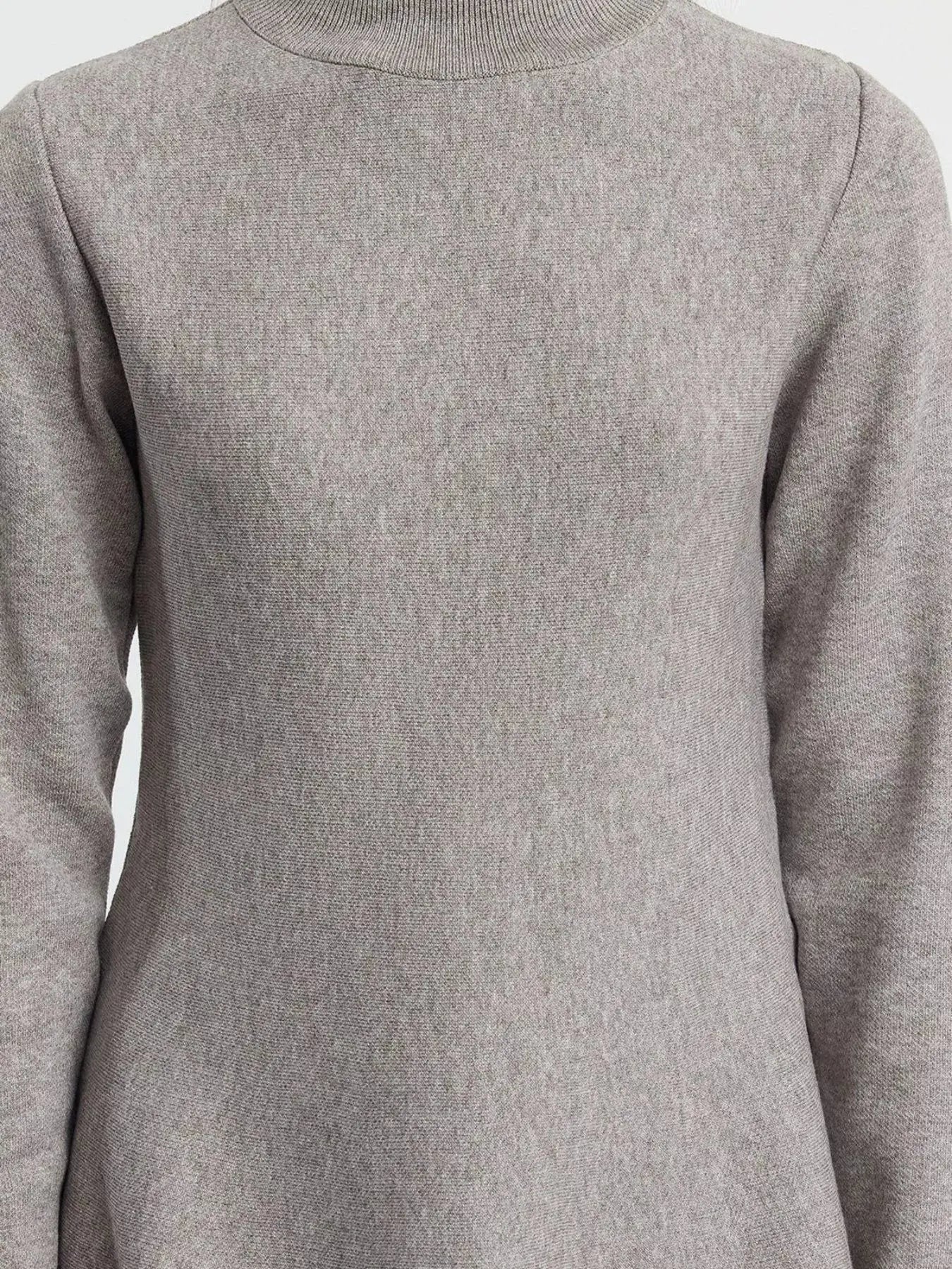 Mock Neck Long Sleeve Sweater