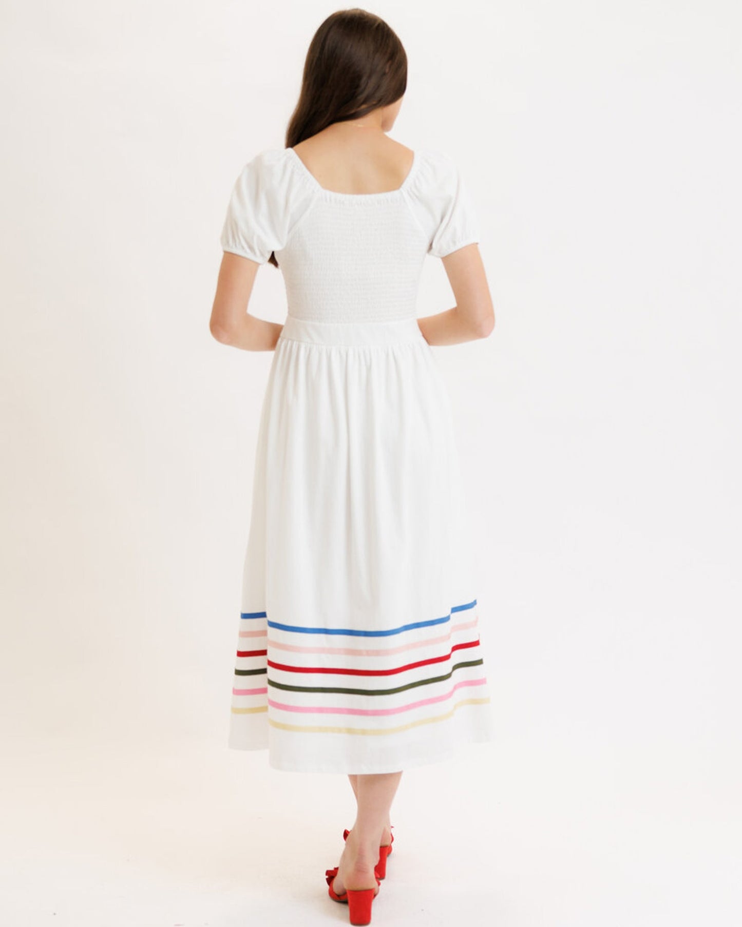 Pop Of Color Maxi Dress