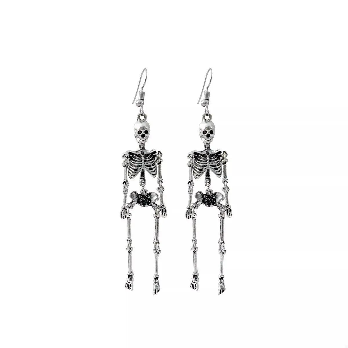 Halloween Skeleton Dangle Earrings