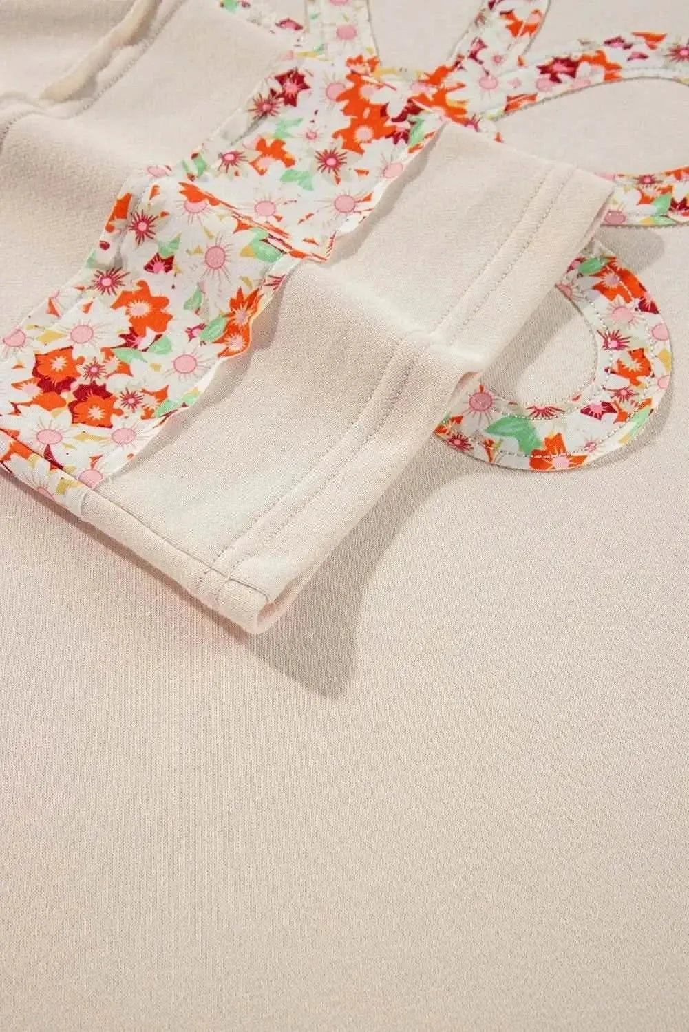 Shirts Trendsi Floral Blouse Women's Chic Round Neck Top Slits & Seams