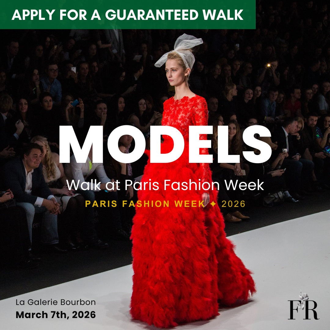 Runway Walk at Paris Fashion Week Show (Guaranteed)