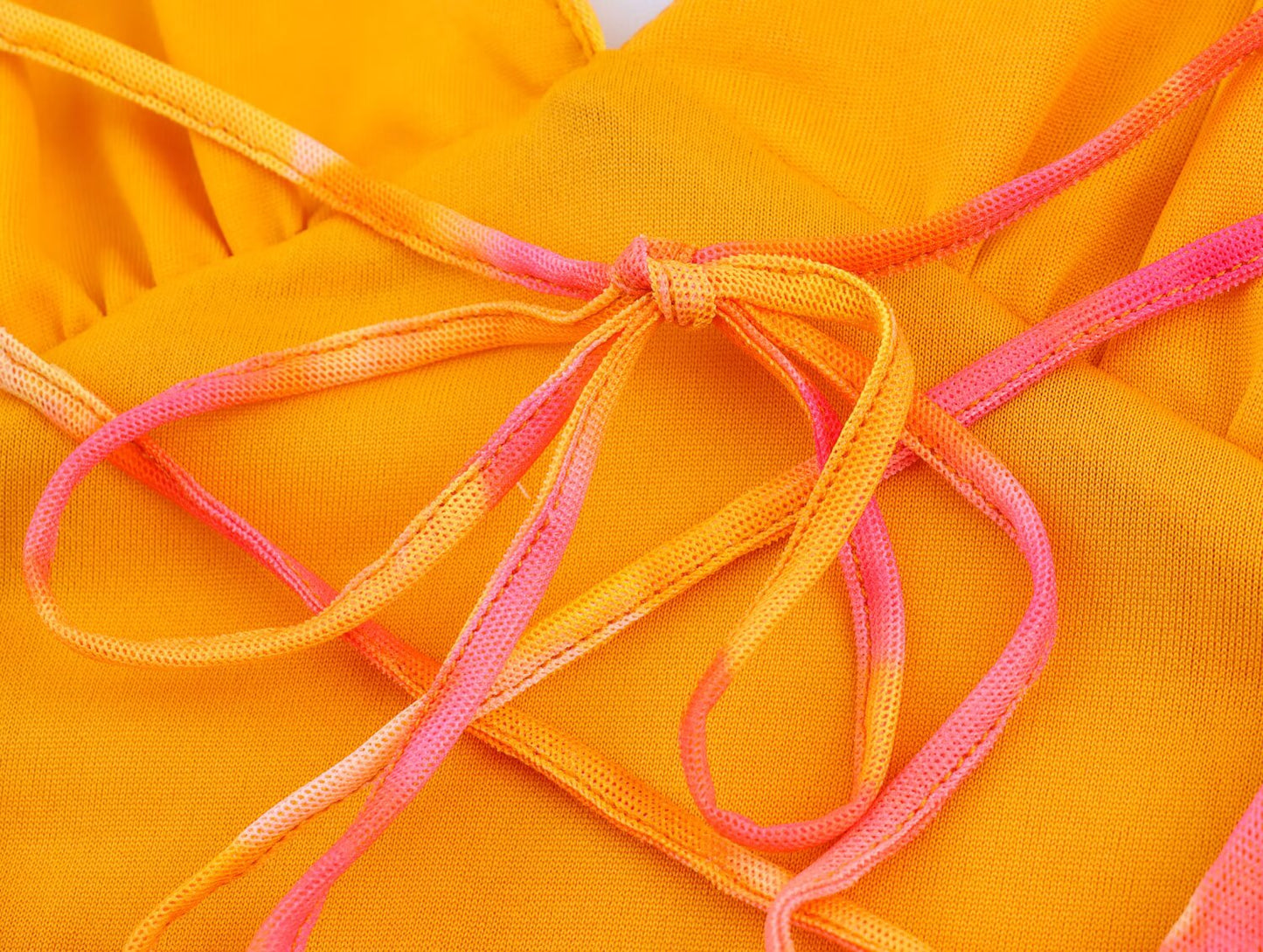 Women lothing Printed Silk Net V neck Sling Short Dress