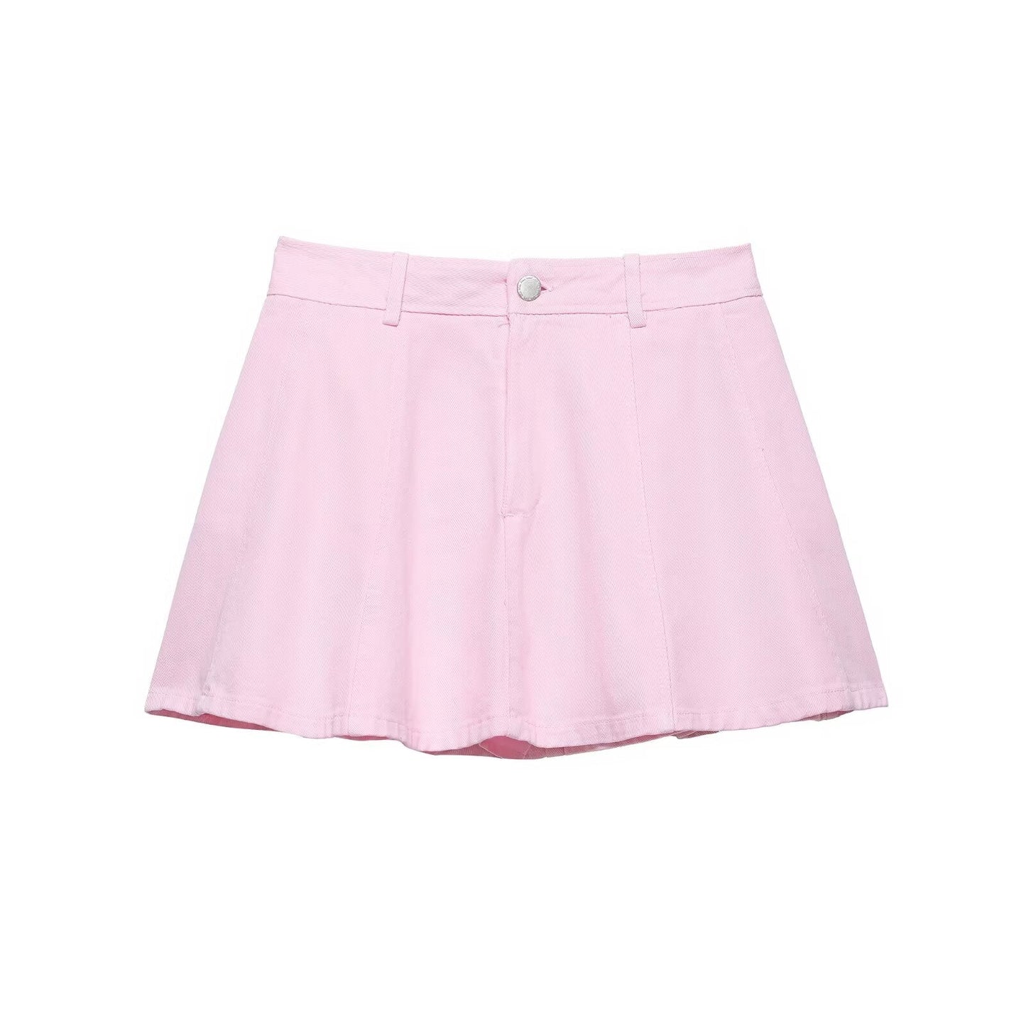 Women Clothing Summer Sexy Slim Fit High Waist Pleated A line Culottes