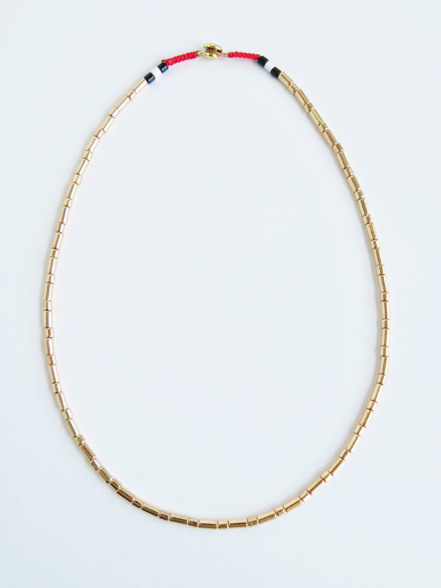 Enamel Tube Necklaces - add charms!