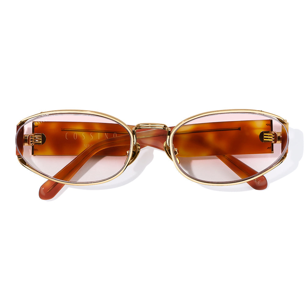 Bisou 60mm Oval Sunglasses | Pink Havana