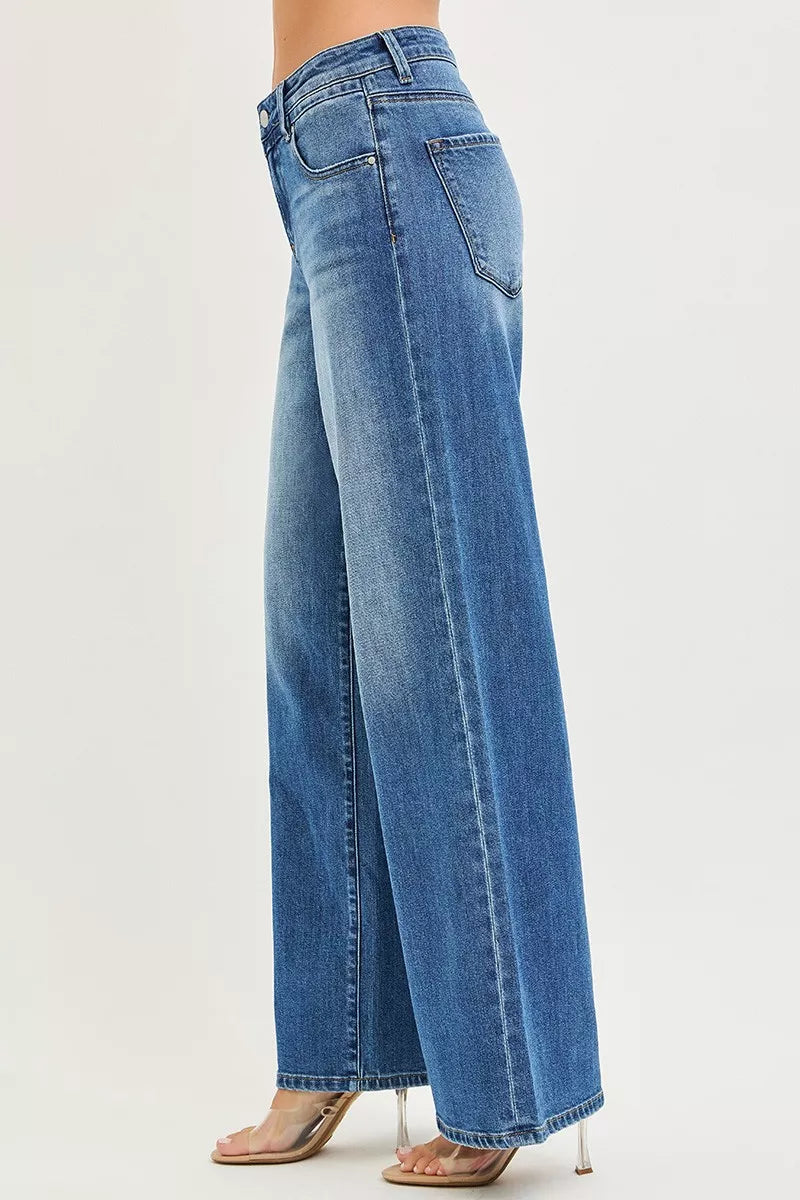 RISEN Jeans - Slouchy Baggy Jeans with Pockets