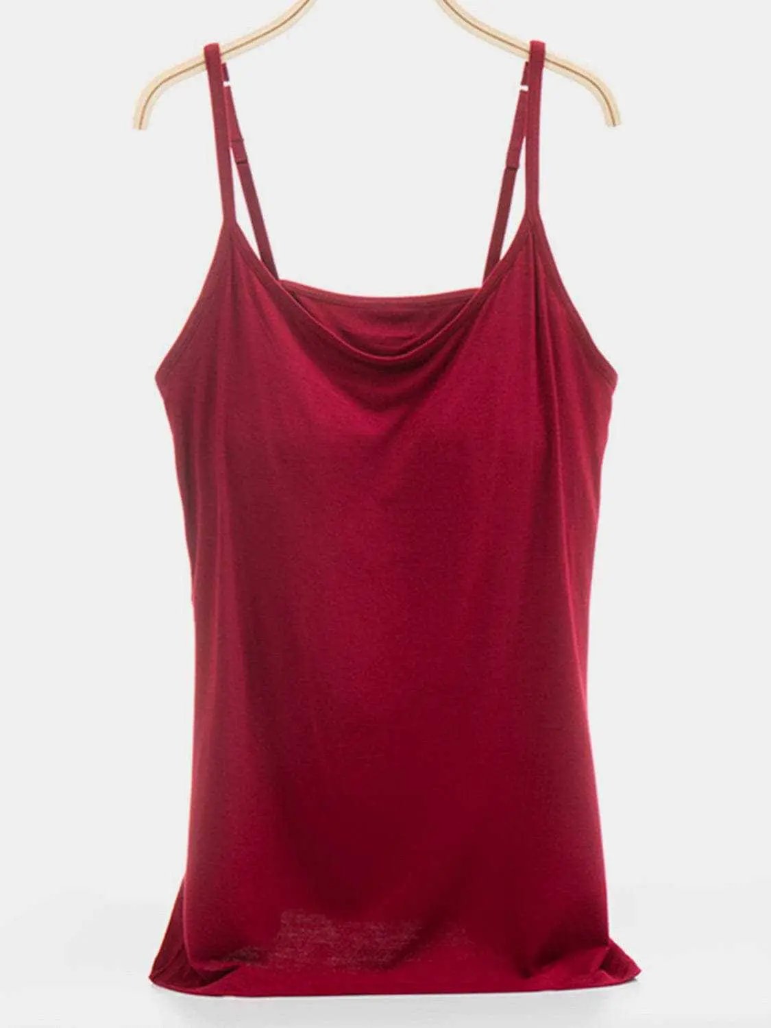 T-Shirts Trendsi just arrived - Scoop neck cami with adjustable straps