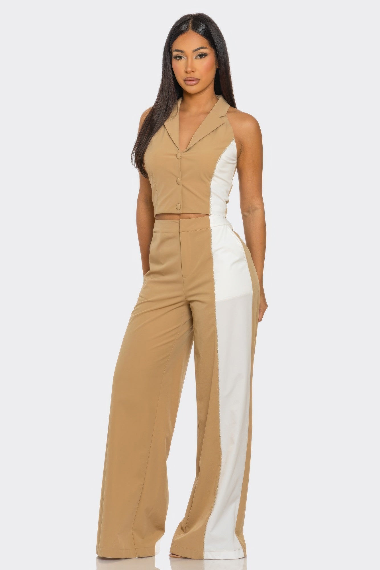 2 Piece Color Block Set