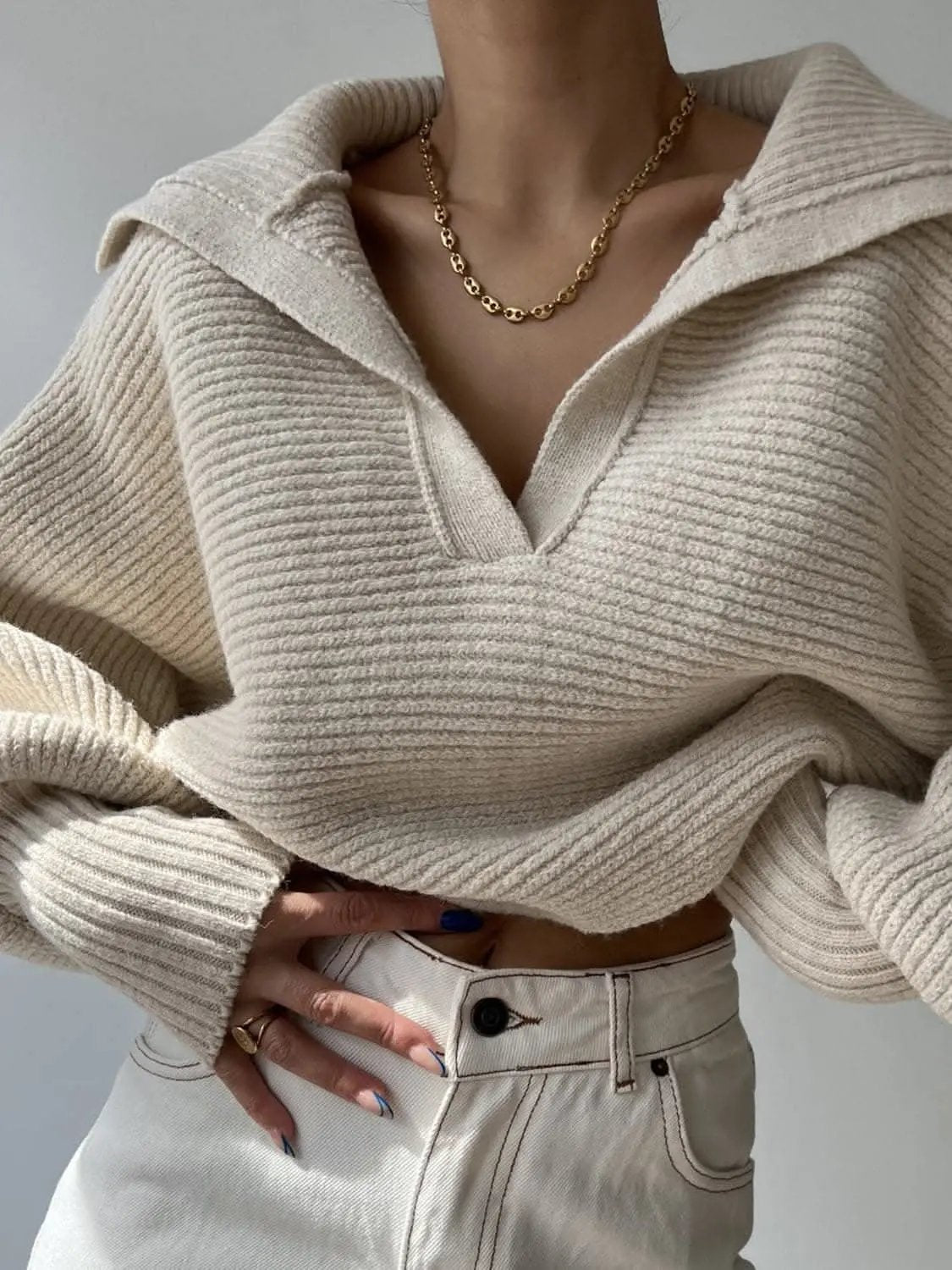 Sweaters Trendsi Johnny's cozy long sleeve sweater